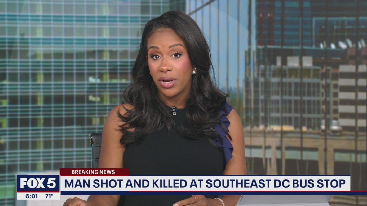 Man shot, killed at bus stop in Southeast DC