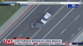 Police pursuit ends with pit maneuver in Southern California | LiveNOW from FOX