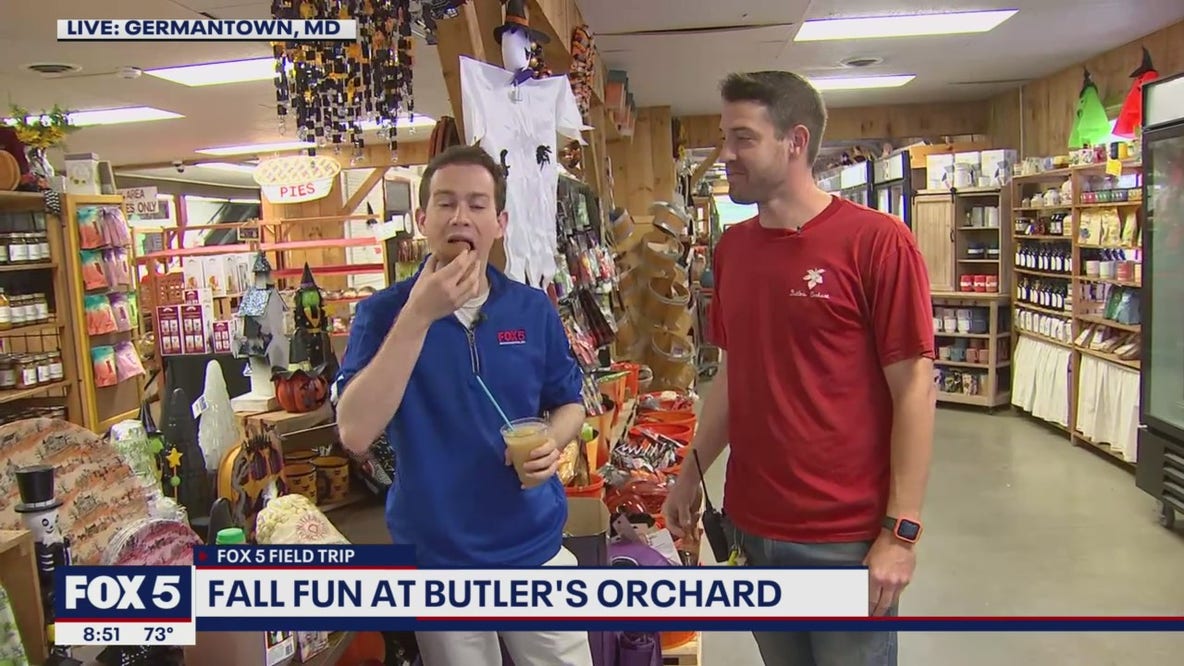 FOX 5 Field Trip: A taste of fall at Butler's Orchard!