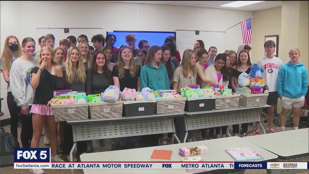 Cobb County high school helping bring joy to children dealing with tragedy