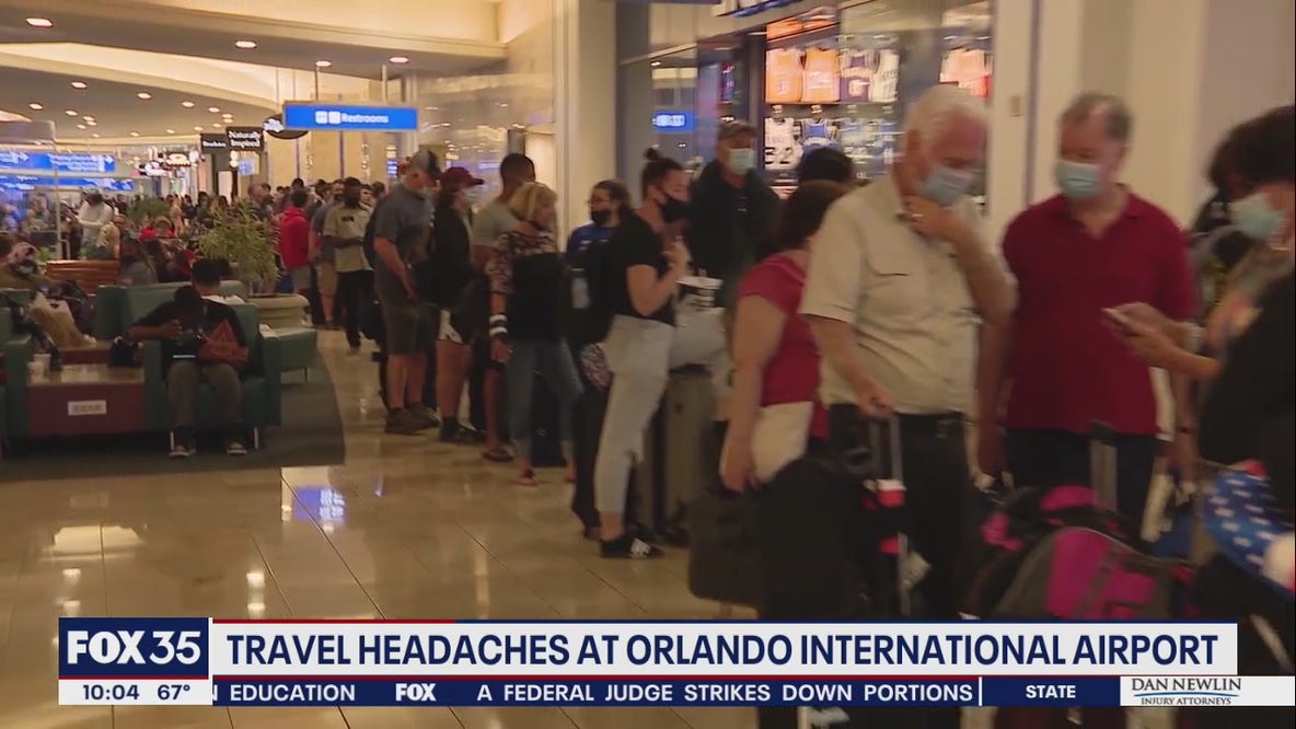 Travel headaches at Orlando International Airport