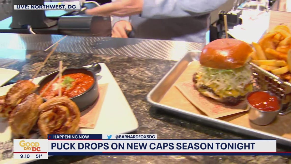 New food creations as Washington Capitals start season