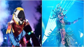 Medusa, Macaw revealed on 'The Masked Singer'