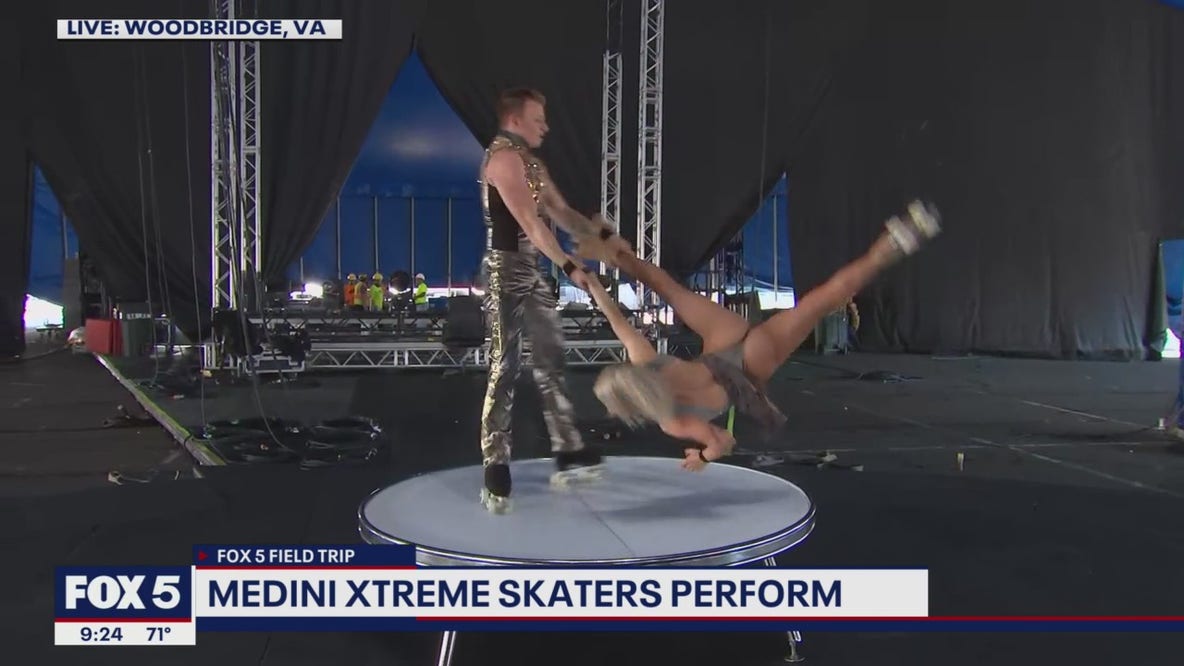 FOX 5 FIELD TRIP: Medini Xtreme Skaters perform