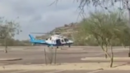 Phoenix biker crashes on South Mountain, falls 20-feet off cliff, fire department says