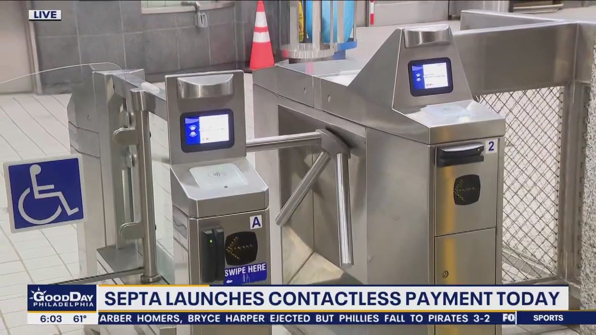 SEPTA launches contactless payment