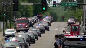 Minneapolis officer killed in ambush honored