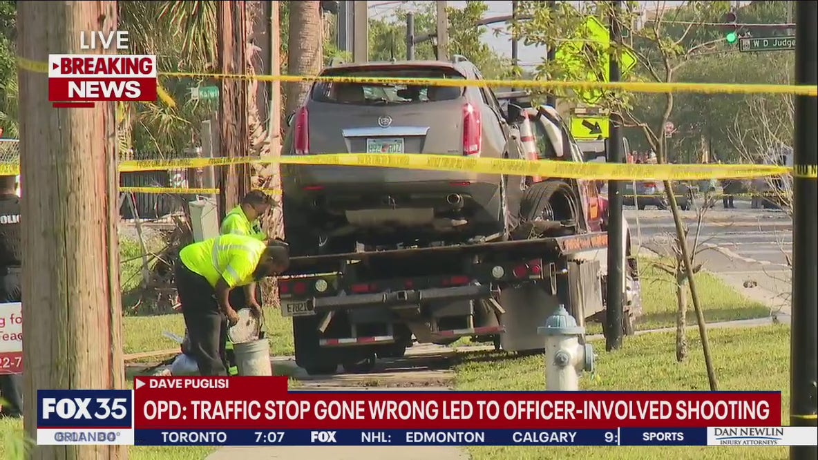 Traffic stop gone wrong led to shooting involving Orlando police officers