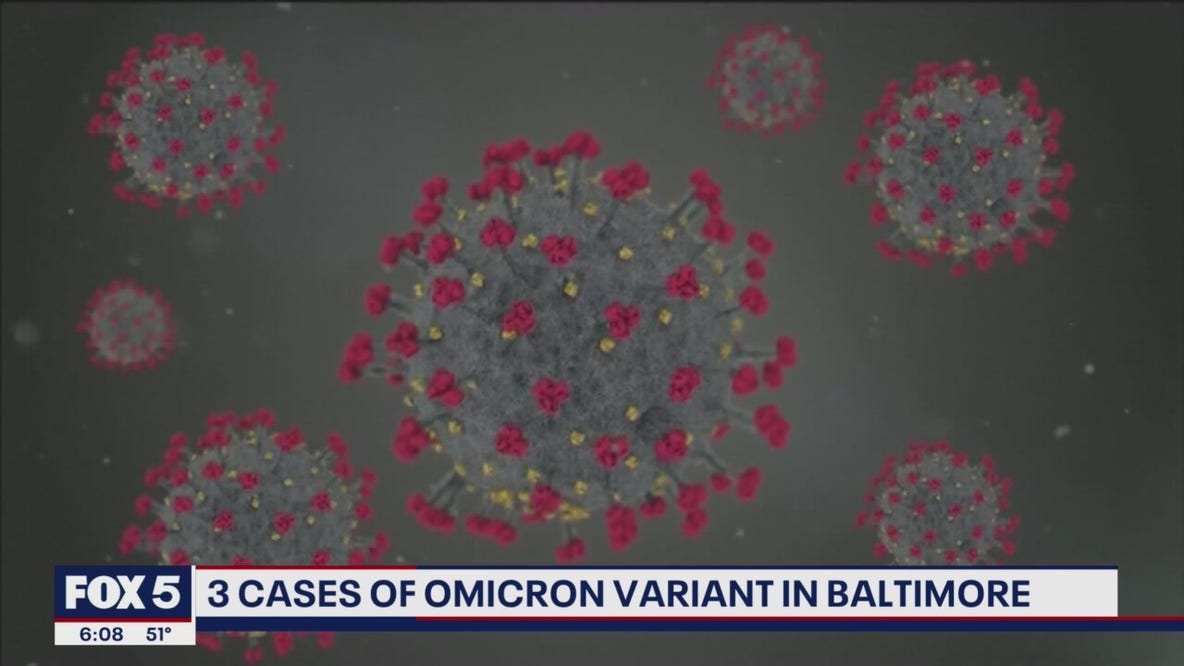 3 cases of Omicron variant in Maryland