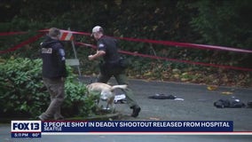 3 injured in deadly shootout released from hospital