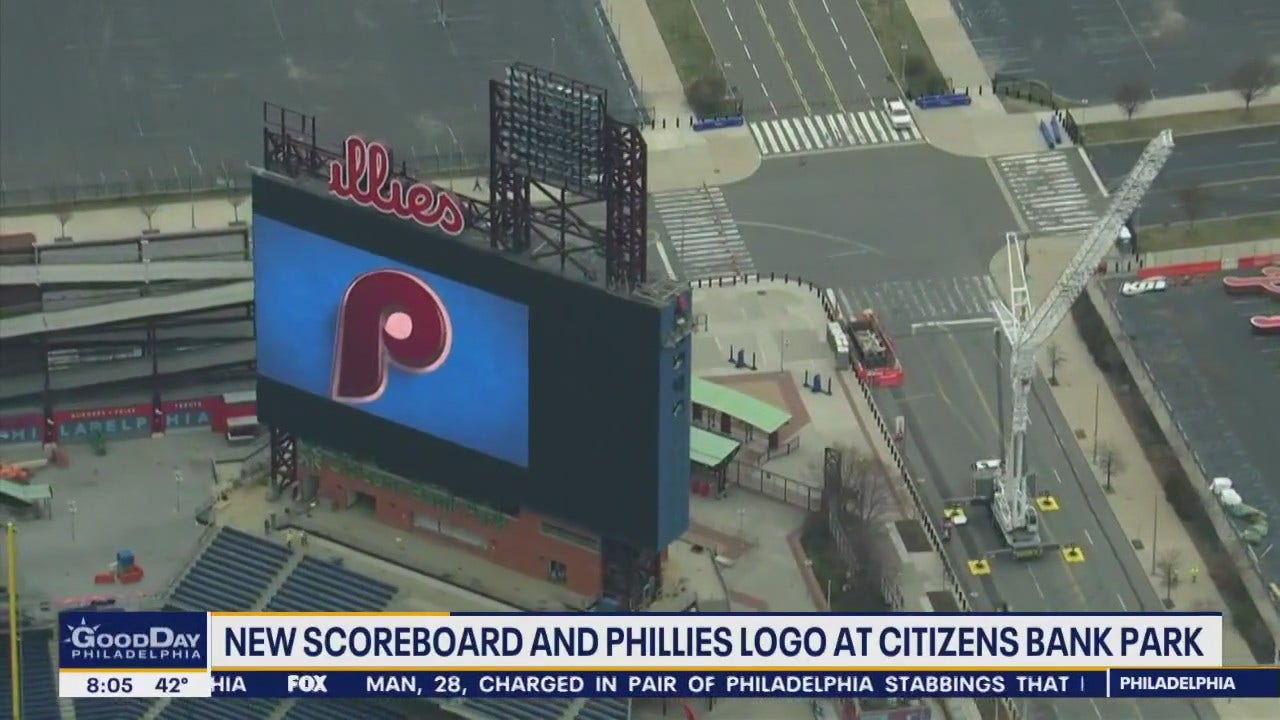New scoreboard and Phillies logo coming to Citizens Bank Park
