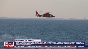 Chinese Spy Balloon: U.S. government recovering parts from Atlantic Ocean