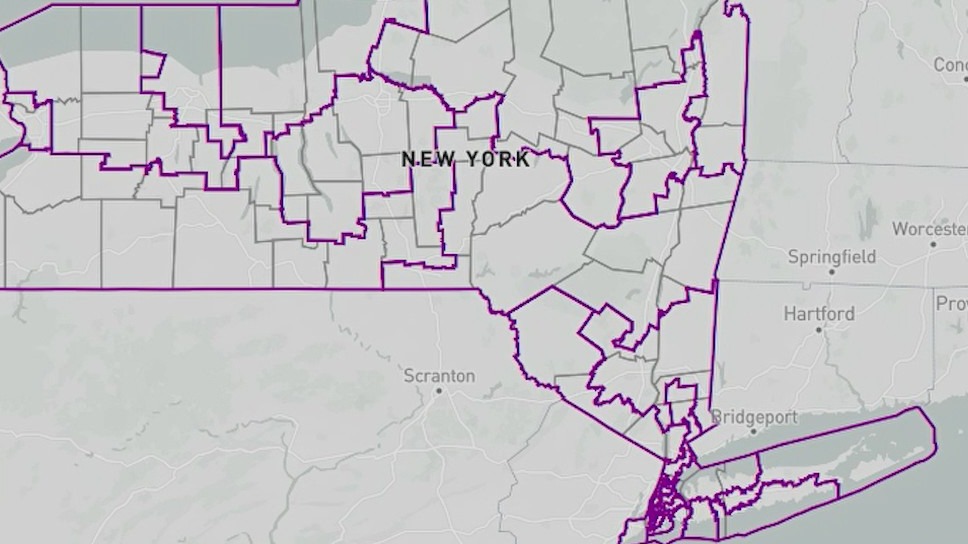 New NY legislative districts proposed