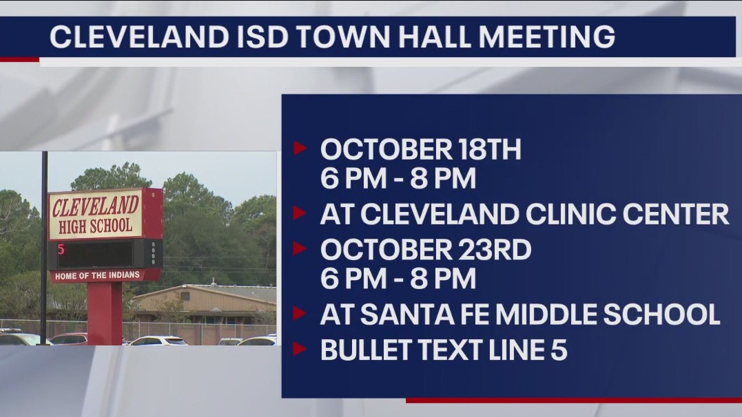 Free Narcan at Cleveland ISD Town Hall Meeting