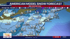 DC snow forecast: 1-3 inches likely by Saturday morning