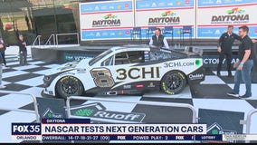 NASCAR tests next generation of cars