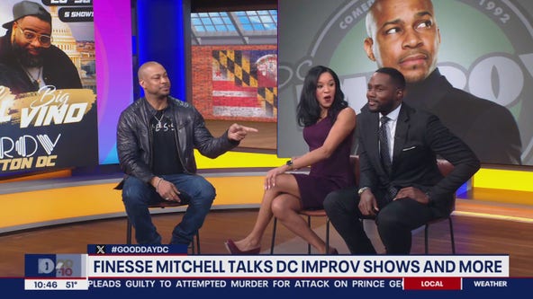 Finesse Mitchell talks DC Improv shows and more