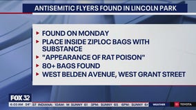 Antisemitic flyers with 'rat poison'-like substance found in Lincoln Park