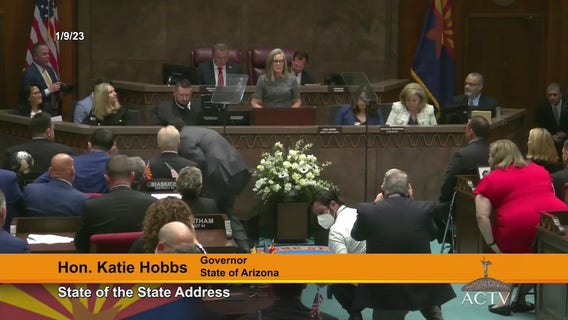 Full video: Arizona Gov. Katie Hobbs' first State of the State address