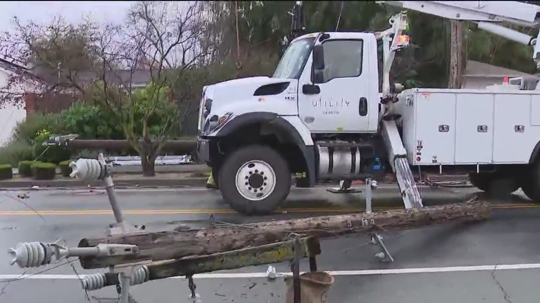 California storm: power outage persists for PG&E customers after storm