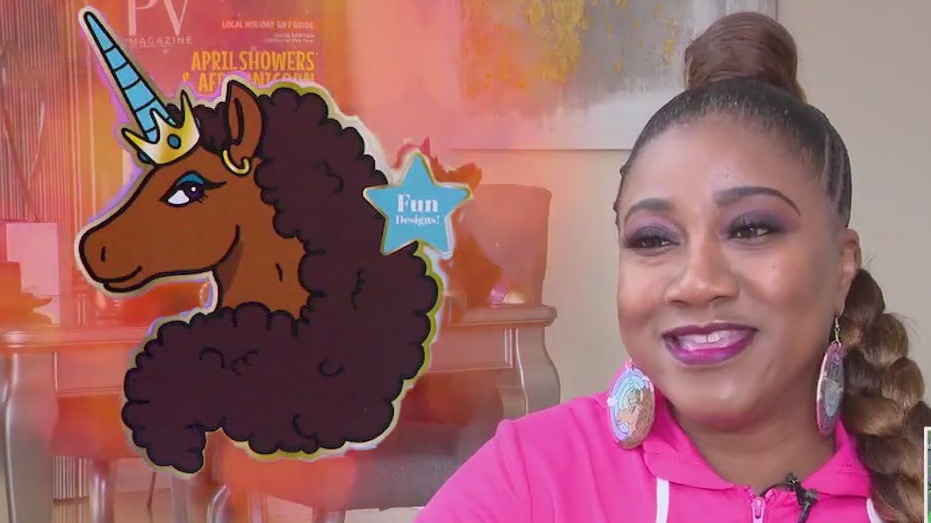 Meet the LA business owner behind 'Afro Unicorn'