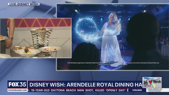 Disney Wish: Arendelle Royal Dining Hall