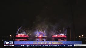 Crowds at Epcot thrilled by new Harmonious fireworks show