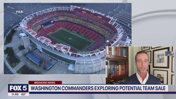 Sports agent walks through logistics of selling Washington Commanders