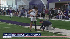 Bryant, Gallagher and Johnson make their NFL pitch at Northwestern's Pro Day