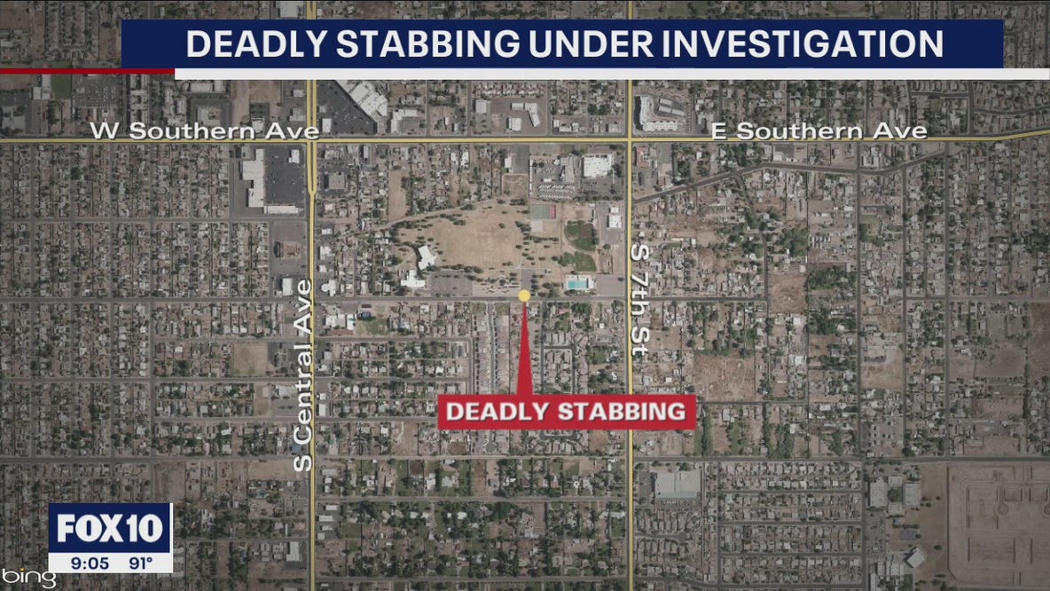 Man dead following stabbing in Phoenix