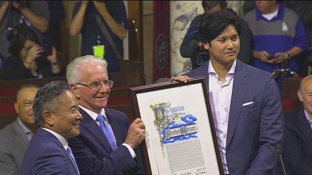 'Shohei Ohtani Day' declared in Los Angeles