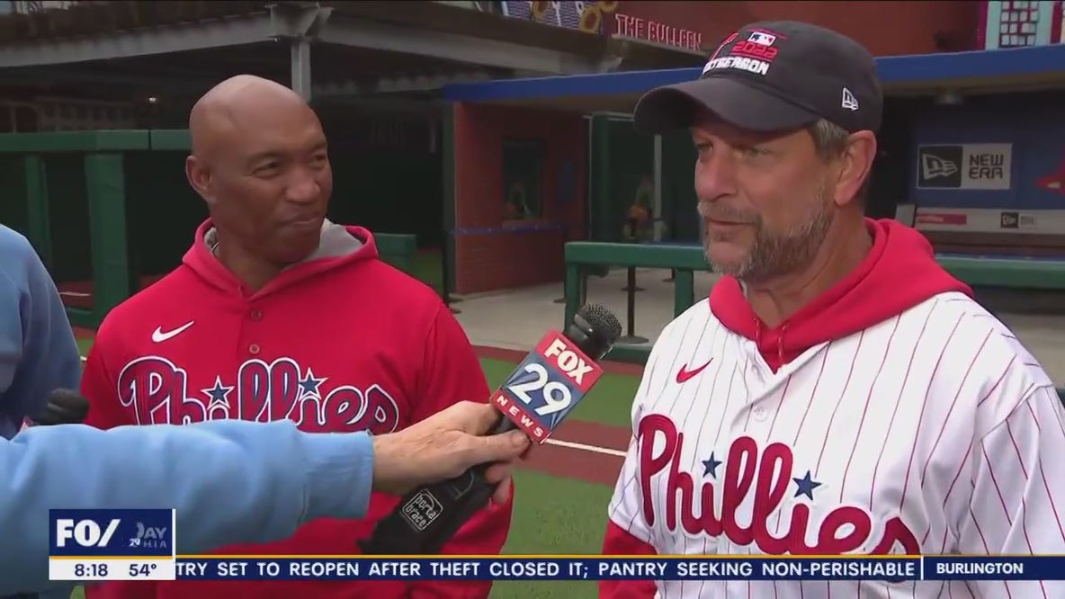 League champions Mickey Morandini, Milt Thompson discuss Phillies ahead of 2023 home opener