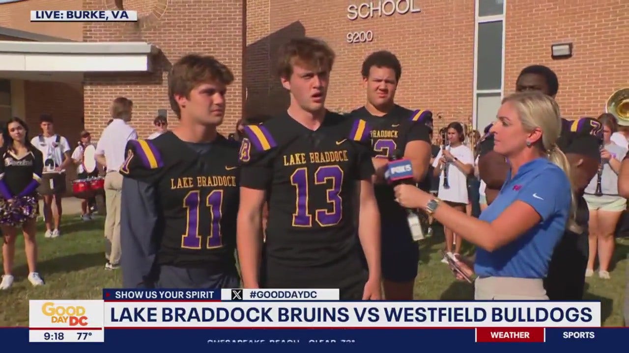 Spirit on display at Lake Braddock HS FOX 5 DC