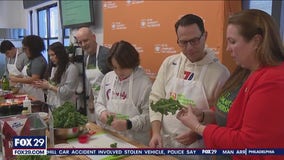 Governor-Elect Josh Shapiro attends North Philly Day of Service event