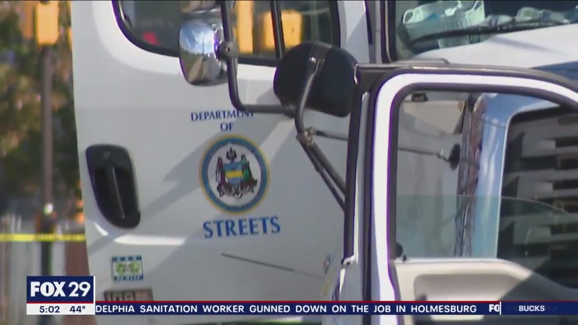 Philadelphia sanitation worker gunned down on the job in Holmesburg
