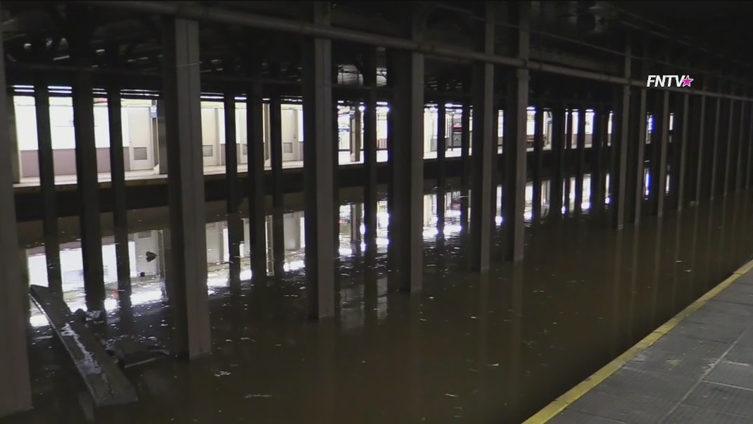 Water main break suspends NYC subway service