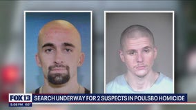 Search underway for 2 suspects in Poulsbo homicide