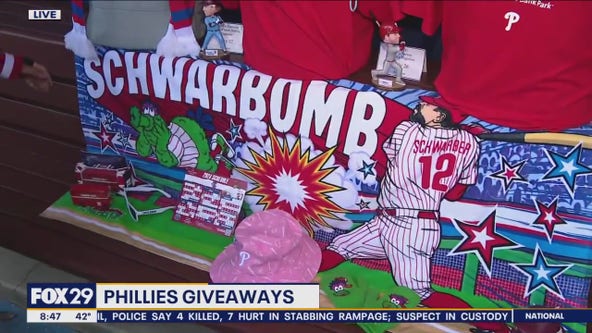 Previewing giveaways coming to Citizens Bank Park this season