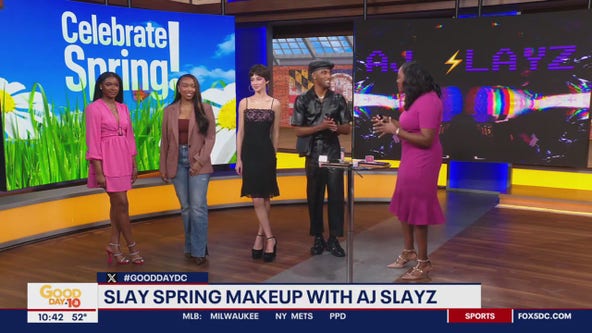 Spring makeup tips and tricks with AJ Slayz