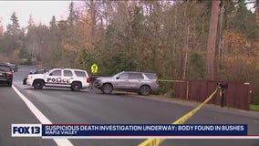 Suspicious death investigation in Maple Valley