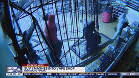 SUV smashes into  Normandy Park vape shop