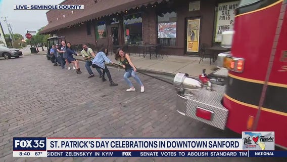 St. Patrick's Day celebrations in downtown Sanford
