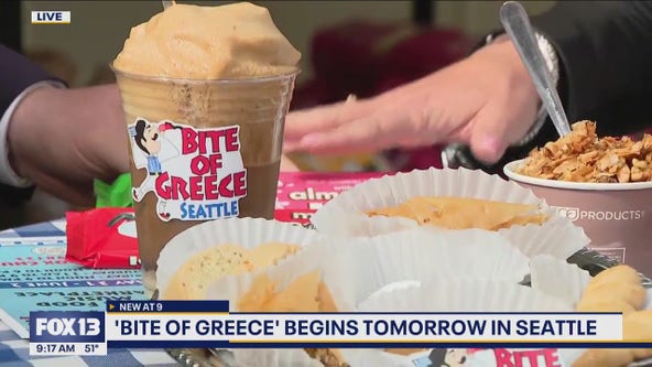 Previewing 'Bite of Greece" in Seattle
