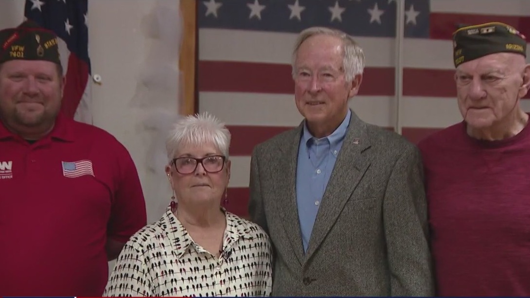 POW bracelet unites Navy veteran and Air Force vet taken during Vietnam Conflict