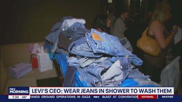 Levis ceo washing hot sale jeans