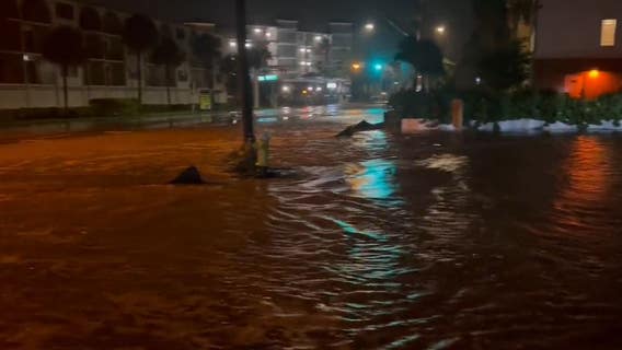 Madeira Beach floods during Hurricane Idalia