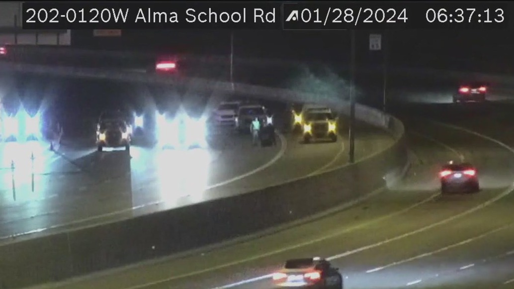 Person found dead inside stopped car on Loop 202