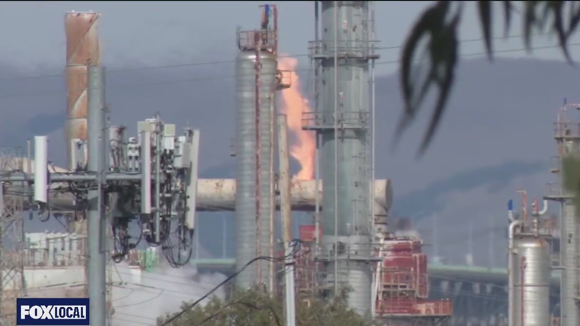 Health officials want to crack down on Martinez Refinery after another flaring