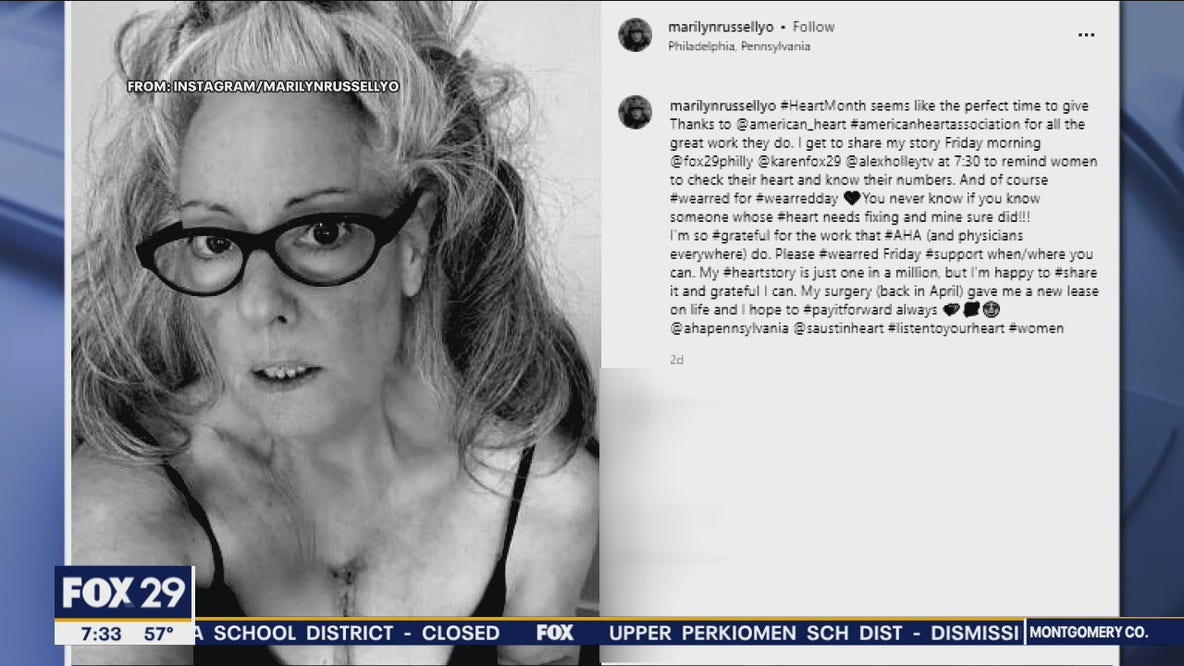 Marilyn Russel details her battle with heart disease