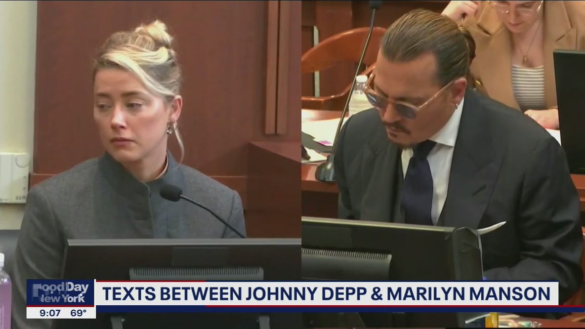 Texts between Johnny Depp and Marilyn surface